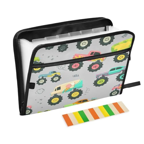 Kcldeci Fächermappe, Transport und Straßen, 13 Taschen, Akkordeon-Aktenhalter, Organizer, A4, Briefgröße, Papier, Dokumente, Quittungen, Organizer, Akkordean-Aktenordner Kcldeci Fächermappe, Transport und Straßen, 13 Taschen, Akkordeon-Aktenhalter, Organizer, A4, Briefgröße, Papier, Dokumente, Quittungen, Organizer, Akkordean-Aktenordner von Kcldeci