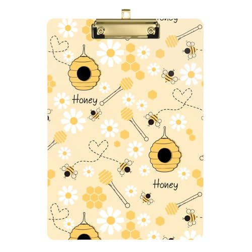 Kcldeci Gänseblümchen-Honiglöffel, Acryl-Klemmbretter, Standard-Buchstabe, A4, Klemmbretter für Klassenzimmer, Lehrer, Frauen, Klemmbrett, Büro, Schulbedarf, Silber, 30,5 x 22,9 cm Kcldeci Gänseblümchen-Honiglöffel, Acryl-Klemmbretter, Standard-Buchstabe, A4, Klemmbretter für Klassenzimmer, Lehrer, Frauen, Klemmbrett, Büro, Schulbedarf, Silber, 30,5 x 22,9 cm von Kcldeci