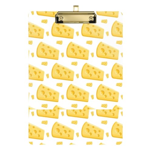 Kcldeci Gouda Käse-Klemmbretter aus Acryl, Standard-Buchstabe, A4, Klemmbretter für Klassenzimmer, Lehrer, Frauen, Klemmbrett, Büro, Schulbedarf, Silber, 30,5 x 22,9 cm Kcldeci Gouda Käse-Klemmbretter aus Acryl, Standard-Buchstabe, A4, Klemmbretter für Klassenzimmer, Lehrer, Frauen, Klemmbrett, Büro, Schulbedarf, Silber, 30,5 x 22,9 cm von Kcldeci