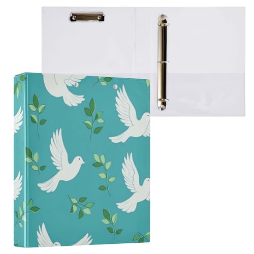 Kcldeci Hardcover Ringbuch mit 3 Ringen, 3,8 cm, runde Ringordner, Organizer, 200 Blatt, für Büro, Zuhause, Schule, 1 Stück Kcldeci Hardcover Ringbuch mit 3 Ringen, 3,8 cm, runde Ringordner, Organizer, 200 Blatt, für Büro, Zuhause, Schule, 1 Stück von Kcldeci