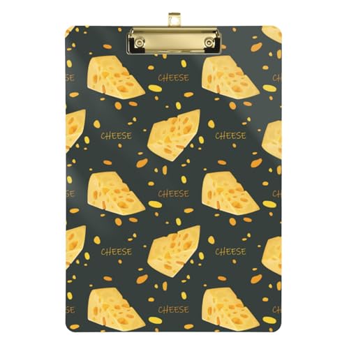 Kcldeci Käse mit Löchern, Acryl-Klemmbretter, Standard-Buchstabe, A4, Klemmbretter für Klassenzimmer, Lehrer, Frauen, Klemmbrett, Büro, Schulbedarf, Gold, 30,5 x 22,9 cm Kcldeci Käse mit Löchern, Acryl-Klemmbretter, Standard-Buchstabe, A4, Klemmbretter für Klassenzimmer, Lehrer, Frauen, Klemmbrett, Büro, Schulbedarf, Gold, 30,5 x 22,9 cm von Kcldeci