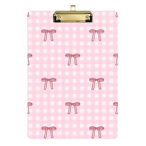 Kcldeci Klemmbretter aus Acryl, Ginkgo-Schleife, Standard-Buchstabe, A4, Klemmbretter für Klassenzimmer, Lehrer, Frauen, Klemmbrett, Büro, Schulbedarf, Silber, 30,5 x 22,9 cm Kcldeci Klemmbretter aus Acryl, Ginkgo-Schleife, Standard-Buchstabe, A4, Klemmbretter für Klassenzimmer, Lehrer, Frauen, Klemmbrett, Büro, Schulbedarf, Silber, 30,5 x 22,9 cm von Kcldeci