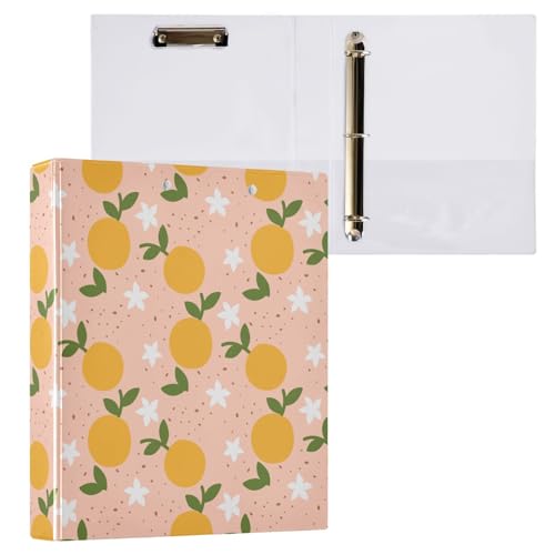 Kcldeci Klemmbretter mit 3,8 cm rundem Ring für Papier in Briefgröße, Hardcover für Schule, Büro und Zuhause von Kcldeci