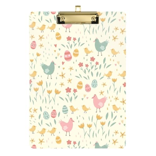Kcldeci Niedliche Osterblumen und -eier, Acryl-Klemmbretter, Standard-Buchstabe, A4, Klemmbretter für Klassenzimmer, Lehrer, Frauen, Klemmbrett, Büro, Schulbedarf, Gold, 30,5 x 22,9 cm Kcldeci Niedliche Osterblumen und -eier, Acryl-Klemmbretter, Standard-Buchstabe, A4, Klemmbretter für Klassenzimmer, Lehrer, Frauen, Klemmbrett, Büro, Schulbedarf, Gold, 30,5 x 22,9 cm von Kcldeci