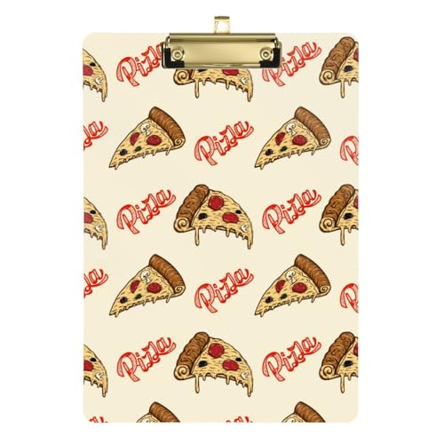 Kcldeci Pizza-Acryl-Klemmbretter, Standard-Buchstabe, A4, Klemmbretter für Klassenzimmer, Lehrer, Frauen, Klemmbrett, Büro, Schulbedarf, Gold, 30,5 x 22,9 cm Kcldeci Pizza-Acryl-Klemmbretter, Standard-Buchstabe, A4, Klemmbretter für Klassenzimmer, Lehrer, Frauen, Klemmbrett, Büro, Schulbedarf, Gold, 30,5 x 22,9 cm von Kcldeci