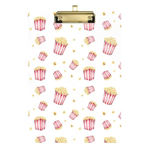 Kcldeci Popcorn-Klemmbretter aus weißem Acryl, Standard-Buchstabe, A4, Klemmbretter für Klassenzimmer, Lehrer, Frauen, Klemmbrett, Büro, Schulbedarf, Gold, 30,5 x 22,9 cm Kcldeci Popcorn-Klemmbretter aus weißem Acryl, Standard-Buchstabe, A4, Klemmbretter für Klassenzimmer, Lehrer, Frauen, Klemmbrett, Büro, Schulbedarf, Gold, 30,5 x 22,9 cm von Kcldeci