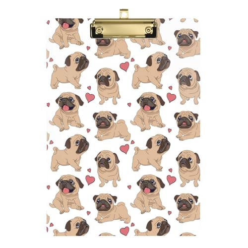 Kcldeci Welpen-Klemmbretter aus Acryl, Standard-A4, Briefgröße, Klemmbrett für Klassenzimmer, Schule und Büro, für Kinder, Studenten, Lehrer, Silber, 30,5 x 22,9 cm Kcldeci Welpen-Klemmbretter aus Acryl, Standard-A4, Briefgröße, Klemmbrett für Klassenzimmer, Schule und Büro, für Kinder, Studenten, Lehrer, Silber, 30,5 x 22,9 cm von Kcldeci