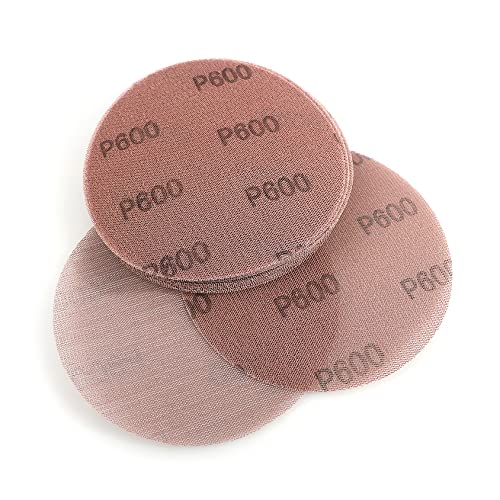 Kcmell 20 Stück 150 mm Netz-Schleifscheiben, Körnung 600, 15,2 cm, Klettverschluss, staubfreie Scheibe, Anti-Blockierung, langlebig, scharfes Schleifpapier für Auto, Holz, Möbel, Boden Kcmell 20 Stück 150 mm Netz-Schleifscheiben, Körnung 600, 15,2 cm, Klettverschluss, staubfreie Scheibe, Anti-Blockierung, langlebig, scharfes Schleifpapier für Auto, Holz, Möbel, Boden von Kcmell
