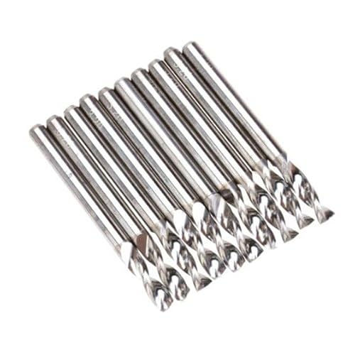 Kcvzitrds 10 Stück Hartmetall-Fräser, PCB, Mill End, 3,2 mm Kcvzitrds 10 Stück Hartmetall-Fräser, PCB, Mill End, 3,2 mm von Kcvzitrds