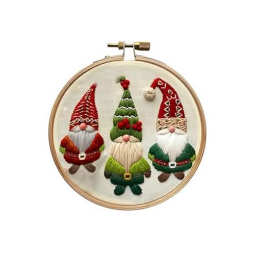 Kcvzitrds Weihnachtsserie, nicht fertig, Kreuzstichbeutel, Sticktasche für Anfänger, Dekoration für Haus, DIY, Weihnachten von Kcvzitrds