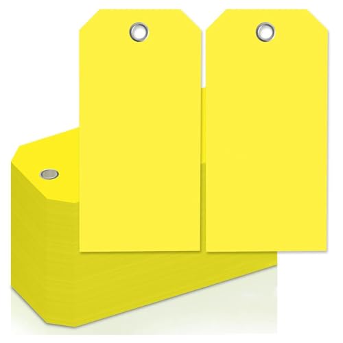 Kdouehg 4 3/4 X 2 3/8 Neon-Versandanhänger, Robuste Hängeanhänger mit Verstärkten Löchern, Beschreibbare Gepäckanhänger, Langlebig, Einfach Anzubringen B Kdouehg 4 3/4 X 2 3/8 Neon-Versandanhänger, Robuste Hängeanhänger mit Verstärkten Löchern, Beschreibbare Gepäckanhänger, Langlebig, Einfach Anzubringen B von Kdouehg