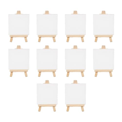 Kdouehg Mini-Leinwand zum Malen, Basteln, Zeichnen, Dekorieren, Verschenken und Lernen für Kinder von Kdouehg