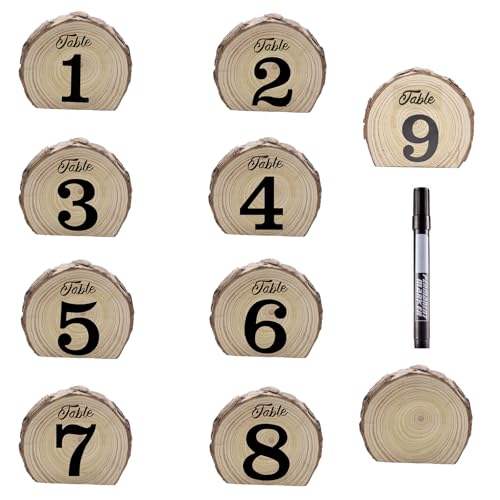 10 Stück Rustikale Tischnummern aus Holz 1-9 Tischnummer Rustikale Party Hochzeit Dekoration für Hochzeitsempfang und Tischdekorationen 10 Stück Rustikale Tischnummern aus Holz 1-9 Tischnummer Rustikale Party Hochzeit Dekoration für Hochzeitsempfang und Tischdekorationen von KeaJuidy