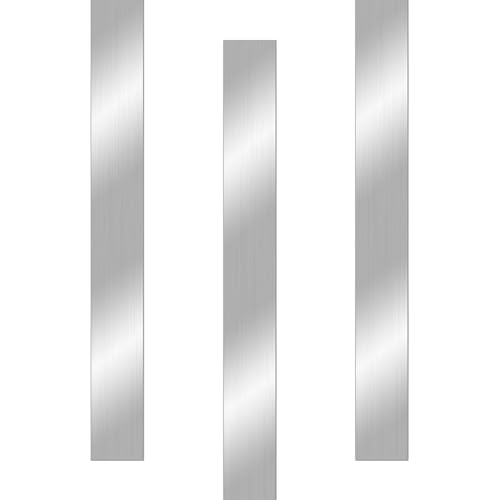 3 Stück Edelstahl Blechstreifen 400x50x1 mm Edelstahlblech Dünne Metallstreifen Biegbarer Spaltfüller Schweißzubehör Dekorative Streifen für Küche 3 Stück Edelstahl Blechstreifen 400x50x1 mm Edelstahlblech Dünne Metallstreifen Biegbarer Spaltfüller Schweißzubehör Dekorative Streifen für Küche von KeaJuidy