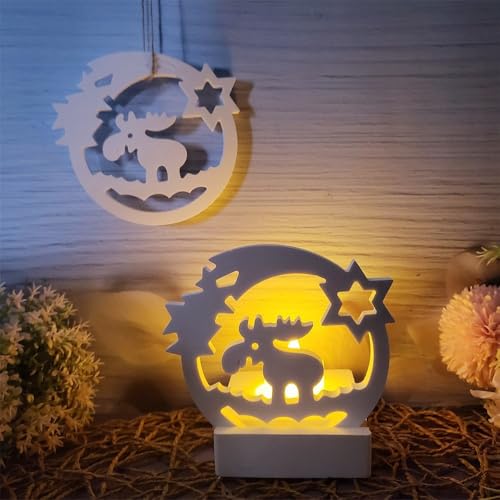 Silikonformen GießFormen Elch,Silikonform Weihnachten,DIY Silikonformen GießFormen Weihnachten,Weihnachtsdeko GießFormen Silikon,Kerzenformen Zum GießEn,3D Elch Weihnachten Deko (Elch D) von Keboygym