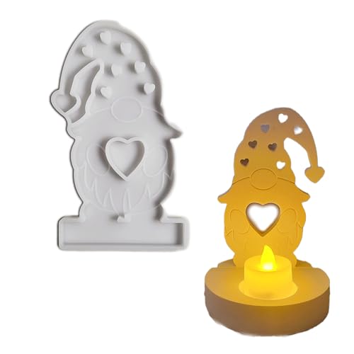 Silikonformen GießFormen Elch,Silikonform Weihnachten,DIY Silikonformen GießFormen Weihnachten,Weihnachtsdeko GießFormen Silikon,Kerzenformen Zum GießEn,3D Elch Weihnachten Deko (Liebe Zwerg) von Keboygym