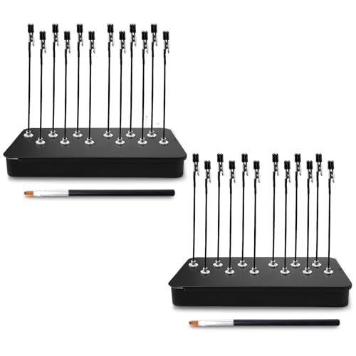 Keboyoe 24 Stück Dritte Hand Löten mit Magnetfuß Flexibler Löthilfe Krokodilklemme 15cm Magnetisch Krokodilklemmen mit 2 Bürste und 2 Eisenbox Basis für Löthilfe,Platinenhalter,Modellbau Zubehör Keboyoe 24 Stück Dritte Hand Löten mit Magnetfuß Flexibler Löthilfe Krokodilklemme 15cm Magnetisch Krokodilklemmen mit 2 Bürste und 2 Eisenbox Basis für Löthilfe,Platinenhalter,Modellbau Zubehör von Keboyoe