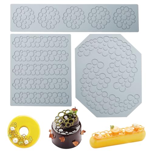 Keboyoe 3 Stücke Silikon Spitze Matte, Silikon-Fondant-Spitzenmatte, Hippen Formen silikon Netz, Kuchen Spitze Silikonform Spitzenmatte für Harz, Backen, Zucker Handwerk, Kuchen Dekoration Keboyoe 3 Stücke Silikon Spitze Matte, Silikon-Fondant-Spitzenmatte, Hippen Formen silikon Netz, Kuchen Spitze Silikonform Spitzenmatte für Harz, Backen, Zucker Handwerk, Kuchen Dekoration von Keboyoe