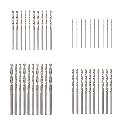 Keboyoe 40 Stücke Kleine Holzbohrer Set HSS Spiralbohrer Holz 0.5/1/1.5/2 mm Mini Metallbohrer Set HSS Micr Bohrer Holz Cobalt Bohre für holz,Metall, Kunststoff, Aluminium, Edelstahl Keboyoe 40 Stücke Kleine Holzbohrer Set HSS Spiralbohrer Holz 0.5/1/1.5/2 mm Mini Metallbohrer Set HSS Micr Bohrer Holz Cobalt Bohre für holz,Metall, Kunststoff, Aluminium, Edelstahl von Keboyoe
