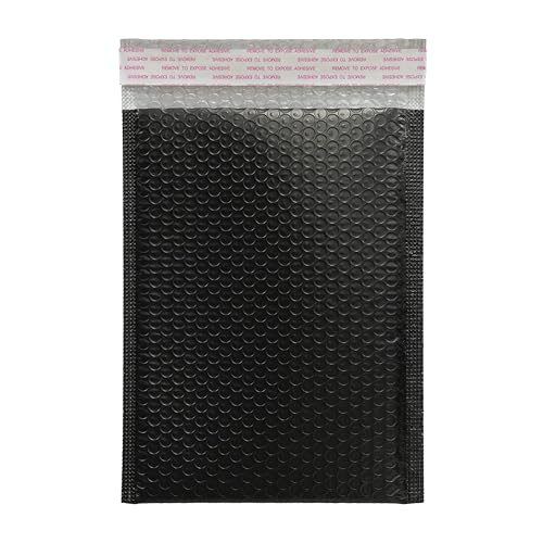 KeePack Luftpolster-Versandtaschen, 15,2 x 22,9 cm + 4,9 cm, Schwarz, 100 Stück pro Box KeePack Luftpolster-Versandtaschen, 15,2 x 22,9 cm + 4,9 cm, Schwarz, 100 Stück pro Box von KeePack