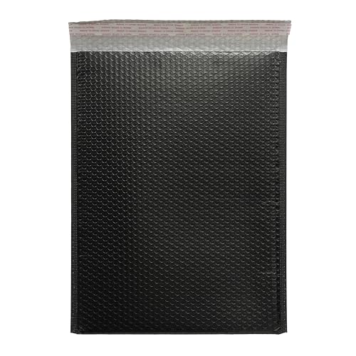 KeePack Schwarze Luftpolster-Versandtaschen, 26,7 x 38,1 cm + 4,9 cm, 40 Stück pro Box KeePack Schwarze Luftpolster-Versandtaschen, 26,7 x 38,1 cm + 4,9 cm, 40 Stück pro Box von KeePack