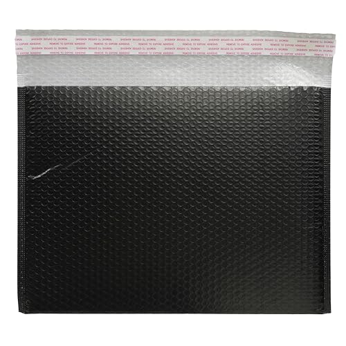 KeePack Schwarze Luftpolster-Versandtaschen, 30,5 x 22,9 cm + 5,9 cm, 40 Stück pro Box KeePack Schwarze Luftpolster-Versandtaschen, 30,5 x 22,9 cm + 5,9 cm, 40 Stück pro Box von KeePack