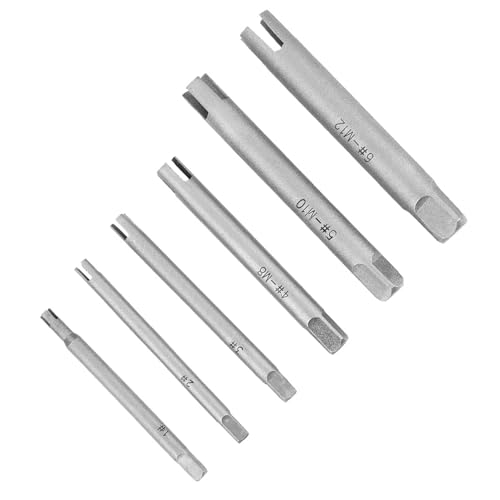 Hoher Hard -Stahl -Wasserhahnauszug für Schnelle Extraktionsschrauben und schrauben, Geeignet für Mehrere Reparaturprojekte (6PCS) von Keenso
