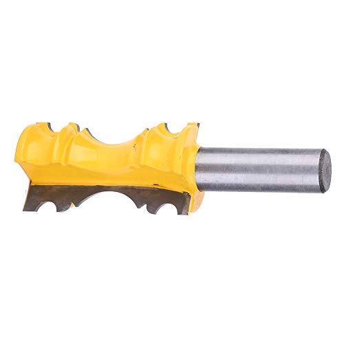 Keenso 1/2in Shank Holzbearbeitungsmahlen Cutter Cutter Türrahmen Router Bit Schnitt - Hohe Härte Industrielle Grade Fine Carbid Schaufel/Flügel für die Herstellung von Türlinien - Profis und von Keenso
