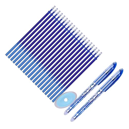 Keenso 23 PCs Löschbarer Stift Set Reibungslos Bequem für Schüler Office Hospital 0,5 Mm Tipp Blue Nachfüllung Keenso 23 PCs Löschbarer Stift Set Reibungslos Bequem für Schüler Office Hospital 0,5 Mm Tipp Blue Nachfüllung von Keenso