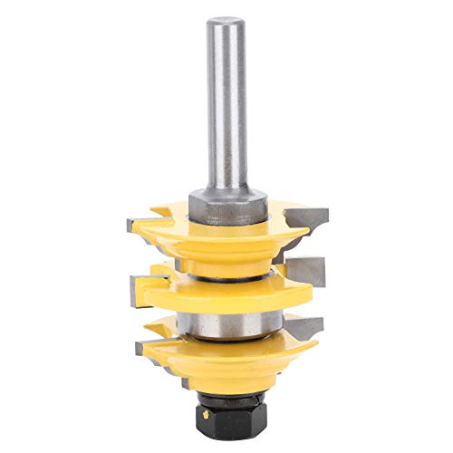 Keenso 8mm Schaft West-Gelenkrouter Ein Bisschen Langlebige Holzbearbeitungsschneider für Schranktür und Fensterbegeisterte von Keenso