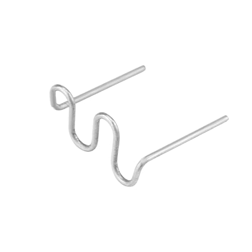 Keenso Auto Stoßstange Reparatur Klammern, 100 STK 0,8mm Edelstahl Schweißklammern Schweißer Klammer Hot Staples Welding Staples （Wave -Stil） von Keenso