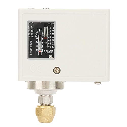 Keenso Druckschaltersteuerung SPC-106E 24-380V Elektronischer Druckluft-Druckschalter für Luft-Wasserpumpen-Kompressor Druck Zentrales pneumatisches Steuerventil Keenso Druckschaltersteuerung SPC-106E 24-380V Elektronischer Druckluft-Druckschalter für Luft-Wasserpumpen-Kompressor Druck Zentrales pneumatisches Steuerventil von Keenso