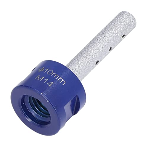 Keenso Fingerbit Vakuum Lilling Schweißhaut für Porzellan Hartkeramik, Gute Schärfe und Verschleißfestigkeit, für Winkelschleife, 1 X Fingerbit (10 mm) von Keenso