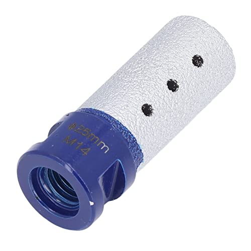 Keenso Fingerbit Vakuum Lilling Schweißhaut für Porzellan Hartkeramik, Gute Schärfe und Verschleißfestigkeit, für Winkelschleife, 1 X Fingerbit (25mm) von Keenso