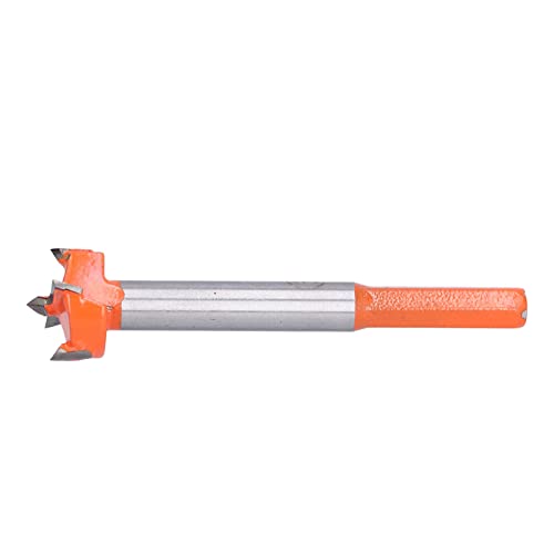 Keenso Forstner Drill Bit Carbid Lochscharnierlochöffner Opener Holzbearbeitung Bohrmaschine für Holz, Glattes Schneiden und Sicheres Entfernen von Chips, Geeignet für Verschiedene Arten von (19 mm) von Keenso