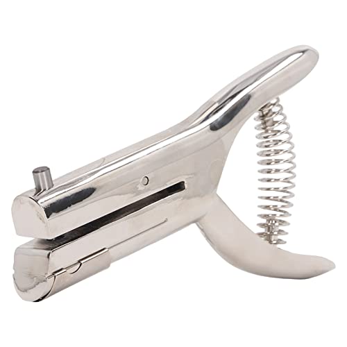 Keenso Heavy Duty Hand Hold Loch Punch für Papier, Edelstahl 6mm Dia Rund Puncher für A4-Papier, 20 Blatt-Punch-Kapazität, Ideal für -Projekte für Büroschule Keenso Heavy Duty Hand Hold Loch Punch für Papier, Edelstahl 6mm Dia Rund Puncher für A4-Papier, 20 Blatt-Punch-Kapazität, Ideal für -Projekte für Büroschule von Keenso