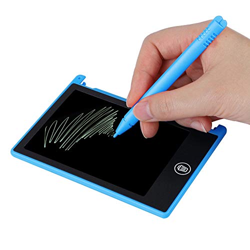 Keenso LCD 4,5 -Zoll -Tablet Tablet Zeichenbrett für Handschrift Memo List Reminder Notiz, Kinderzeichnungsbrett (BLUE) von Keenso