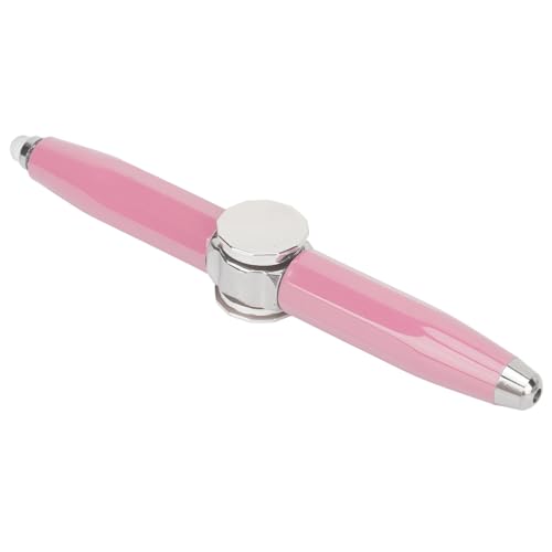 Keenso LED Light Finger Rotierender Kugelschreiber, Gyroscope -Stift für Spannungsabbau, Schreiben, Beleuchtung mit LR41 -Knopfbatterien (Hell) von Keenso