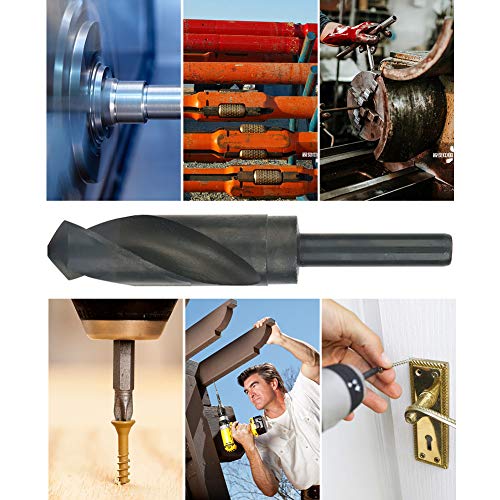 Keenso Langlebiger Drehbohrbit -Set - Hochgeschwindigkeitsstahl für Präzise Bohrungen 4 Größen Geeignet für Kohlenstoffstahl, Aluminium für Hobbyisten und Profis (27mm) von Keenso