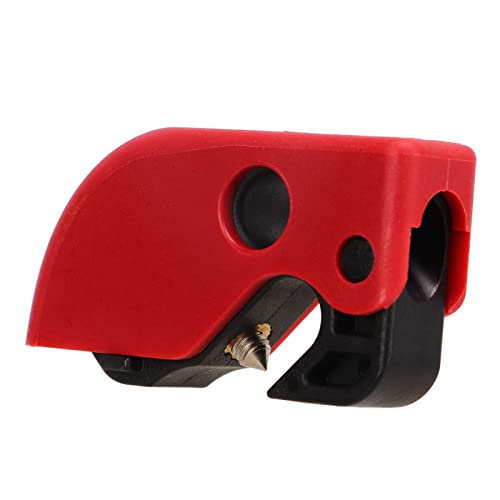 Keenso Leiterschalter Sicherheitsschloss -Set Easy Lock Clamp -Gerät für Industrielle Chemische Leistung, Langlebige Nylon Messing Sperrung für Elektrische Leistung, 10 pcs Klemme an von Keenso