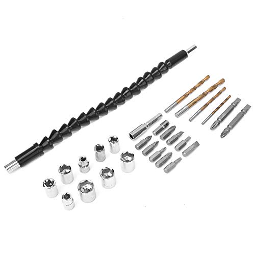 Keenso Leuchtend Goldplattierter 27pcs Anschlussschraubendreherbit Eingestellt, um eine Bessere Kontrolle und Torsion Ideal für Verschiedene Reparaturen von Keenso
