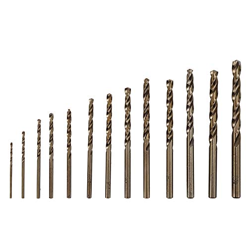 Keenso M35 Hochgeschwindigkeitstahl HSSCO Twisted Bohrer Bit Easytalltall Bohrwerkzeug 13pcs Keenso M35 Hochgeschwindigkeitstahl HSSCO Twisted Bohrer Bit Easytalltall Bohrwerkzeug 13pcs von Keenso