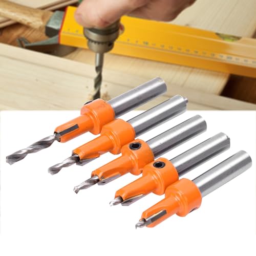 Keenso Paning -Set von 5 Pc Bellersink mit Holzbehandlungswerkzeugen für Holzverfahren für Holzprozessoren und Keenso Paning -Set von 5 Pc Bellersink mit Holzbehandlungswerkzeugen für Holzverfahren für Holzprozessoren und von Keenso