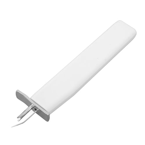 Keenso Perlenkabelknoten -Werkzeug Einfach zu Verwenden Perlenschnurgetränkewerkzeuge für Genaue Knoten und - Gewinde ABS Material (WHITE) von Keenso