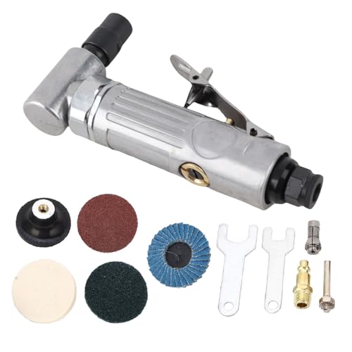 Keenso Pneumatischer Winkelschleifer Starker Motorluftstabermühle für Workshop und Garage Verwenden Wolframstahl -Chuck Inklusive Keenso Pneumatischer Winkelschleifer Starker Motorluftstabermühle für Workshop und Garage Verwenden Wolframstahl -Chuck Inklusive von Keenso