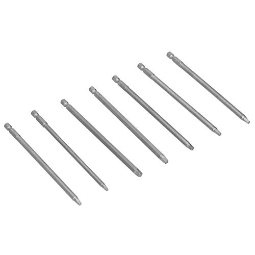 Keenso Präzisionsbearbeitete Chromstahl -Bit -Set Quadrat Drehstange Hex Griff 7pcs für Wartungsarbeiter von Keenso