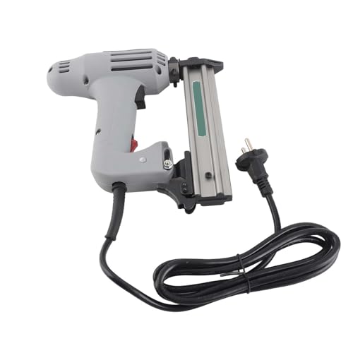Keenso Professioneller Elektrischer Nagelhefter mit Vollem Kupferdraht -Wickelmotor für Effizientes Nageln, Ausstellungskonstruktion, Graues 30 -mm Nageln, Holzmöbel Keenso Professioneller Elektrischer Nagelhefter mit Vollem Kupferdraht -Wickelmotor für Effizientes Nageln, Ausstellungskonstruktion, Graues 30 -mm Nageln, Holzmöbel von Keenso