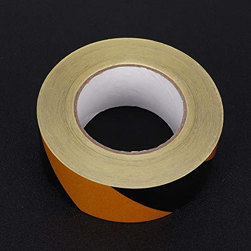 Keenso Reflektierende Klebeband Sicherheitswarnband für Pferdeanhänger, Gabelstapler 50 Mm X 46 M von Keenso