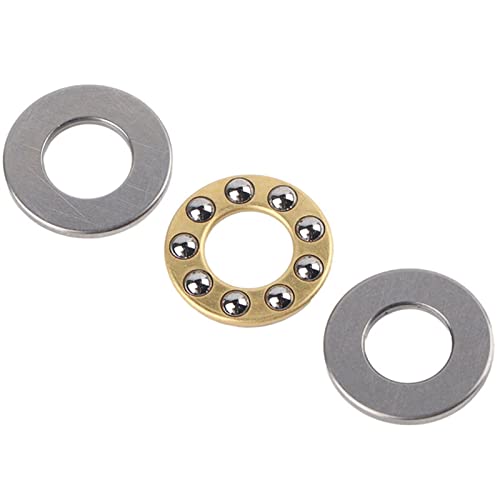 Keenso Satz Einfacher Präziser Flacher Stahlbär (F8-16m Größe 8 * 16 * 5mm) von Keenso