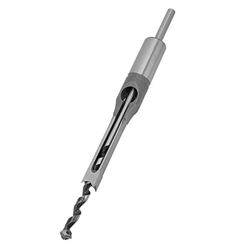 Keenso Starke Holzbearbeitung Quadratischer Lochbohrer, Langlebiger und Effizienter Hochgeschwindigkeitsstahl (10 mm) von Keenso